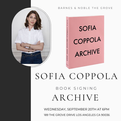 Sofia Coppola at B&N The Grove, LA