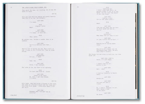 Lady Bird Screenplay Book