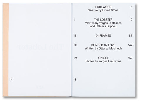 The Lobster Screenplay Book